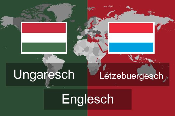  Lëtzebuergesch Englesch