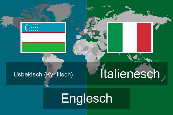  Italienesch Englesch