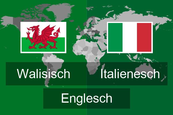  Italienesch Englesch