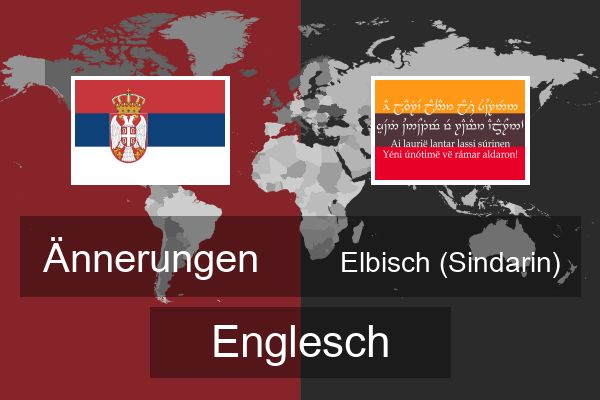  Elbisch (Sindarin) Englesch