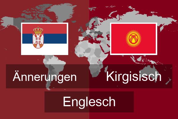  Kirgisisch Englesch