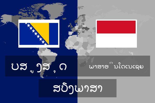  ພາສາອິນໂດເນເຊຍ ສຽງພາສາ