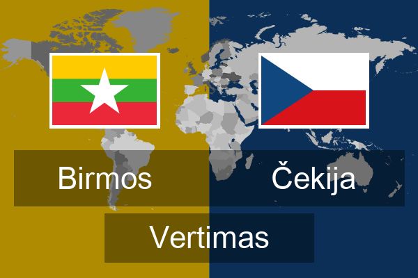  Čekija Vertimas