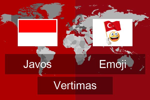  Emoji Vertimas