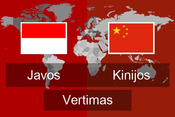  Kinijos Vertimas