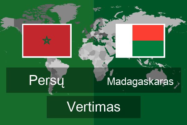  Madagaskaras Vertimas