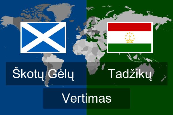  Tadžikų Vertimas