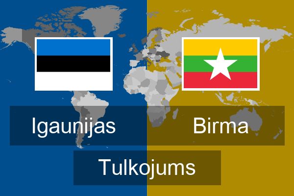  Birma Tulkojums