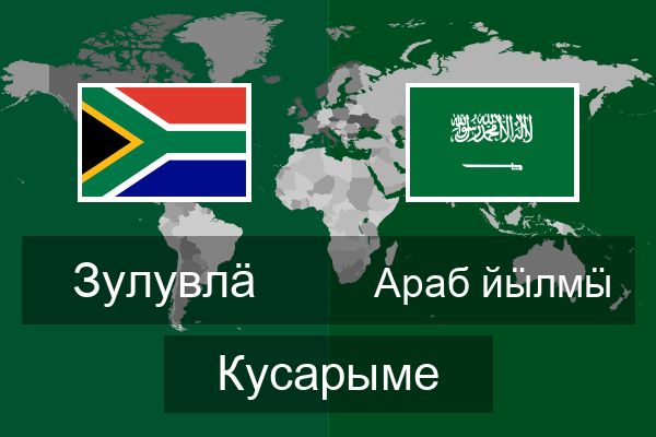  Араб йӹлмӹ Кусарыме