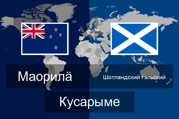  Шотландский гэльский Кусарыме