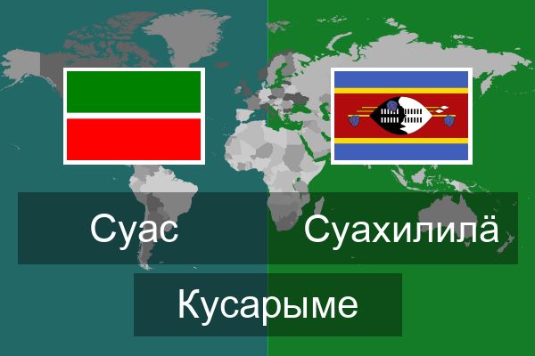  Суахилилӓ Кусарыме