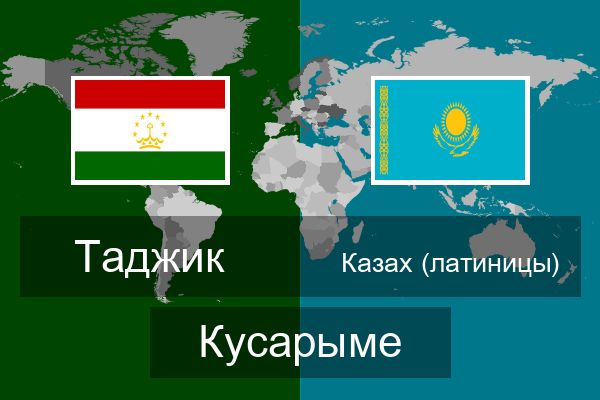  Казах (латиницы) Кусарыме