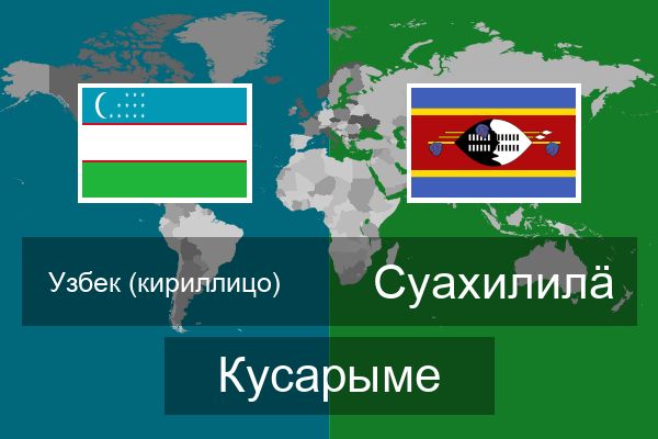  Суахилилӓ Кусарыме