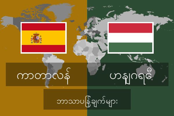  ဟနျဂရေီ ဘာသာပြန်ချက်များ