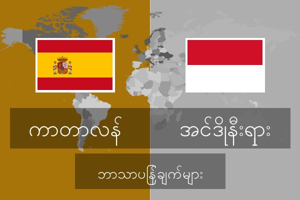  အင်ဒိုနီးရှား ဘာသာပြန်ချက်များ