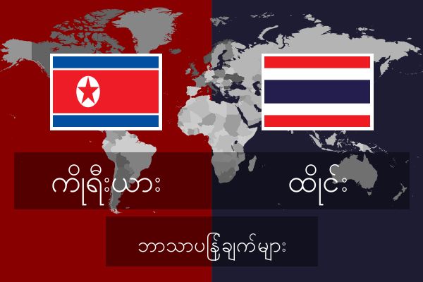 ထိုင်း ဘာသာပြန်ချက်များ