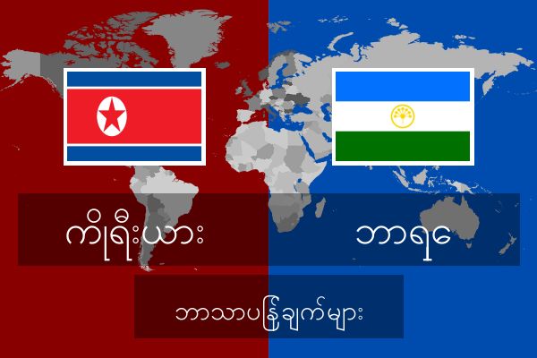  ဘာရှေ ဘာသာပြန်ချက်များ