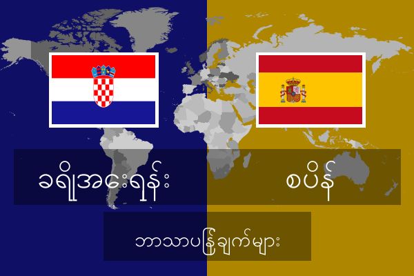  စပိန် ဘာသာပြန်ချက်များ