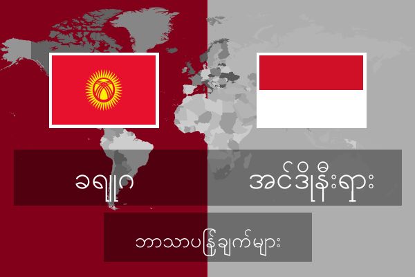  အင်ဒိုနီးရှား ဘာသာပြန်ချက်များ