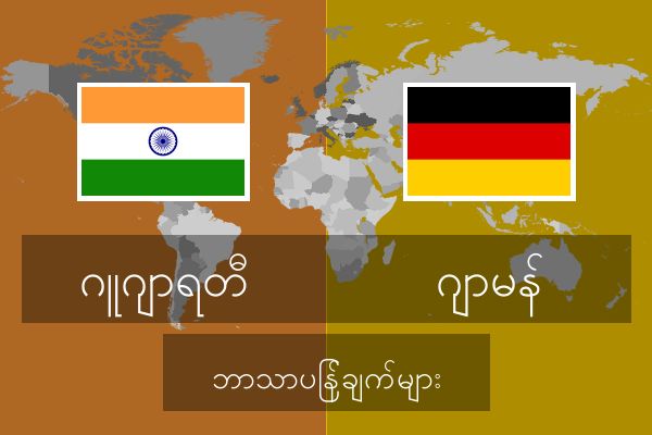  ဂျာမန် ဘာသာပြန်ချက်များ