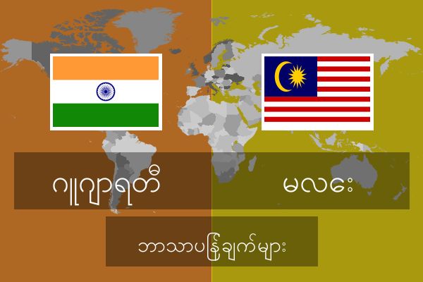  မလေး ဘာသာပြန်ချက်များ