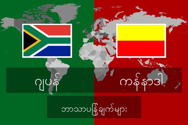  ကန်နာဒါ ဘာသာပြန်ချက်များ