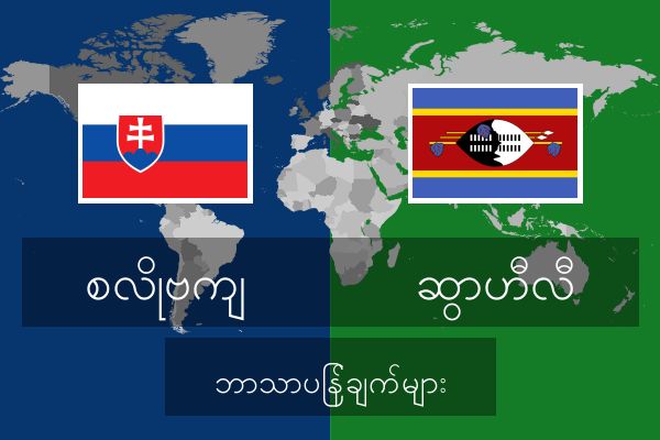  ဆွာဟီလီ ဘာသာပြန်ချက်များ