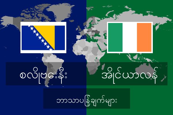  အိုင်ယာလန် ဘာသာပြန်ချက်များ