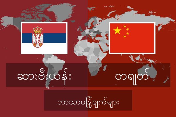  တရုတ် ဘာသာပြန်ချက်များ
