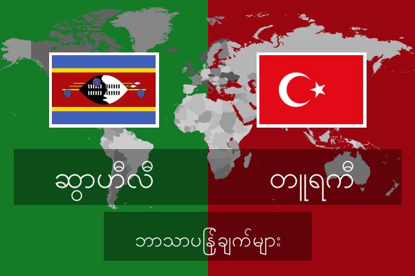  တူရကီ ဘာသာပြန်ချက်များ