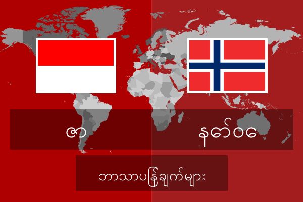  နော်ဝေ ဘာသာပြန်ချက်များ