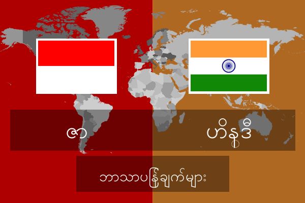  ဟိန္ဒီ ဘာသာပြန်ချက်များ