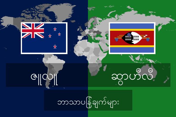  ဆွာဟီလီ ဘာသာပြန်ချက်များ