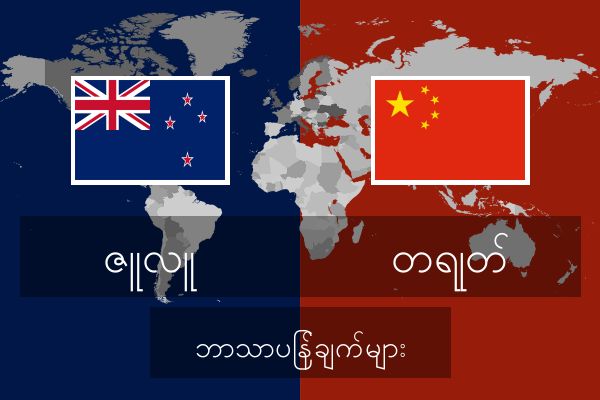  တရုတ် ဘာသာပြန်ချက်များ