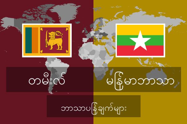  မြန်မာဘာသာ ဘာသာပြန်ချက်များ