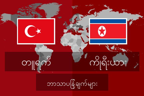  ကိုရီးယား ဘာသာပြန်ချက်များ
