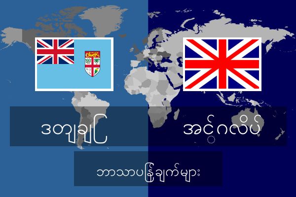  အင်္ဂလိပ် ဘာသာပြန်ချက်များ