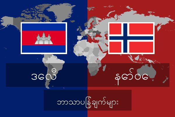  နော်ဝေ ဘာသာပြန်ချက်များ