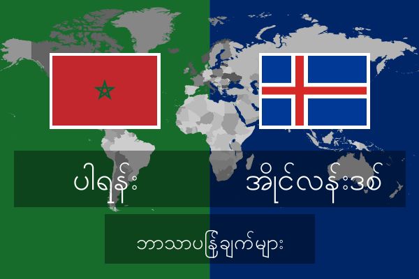  အိုင်လန်းဒစ် ဘာသာပြန်ချက်များ