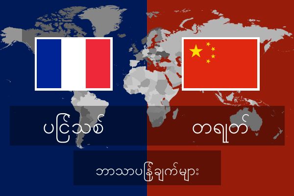  တရုတ် ဘာသာပြန်ချက်များ