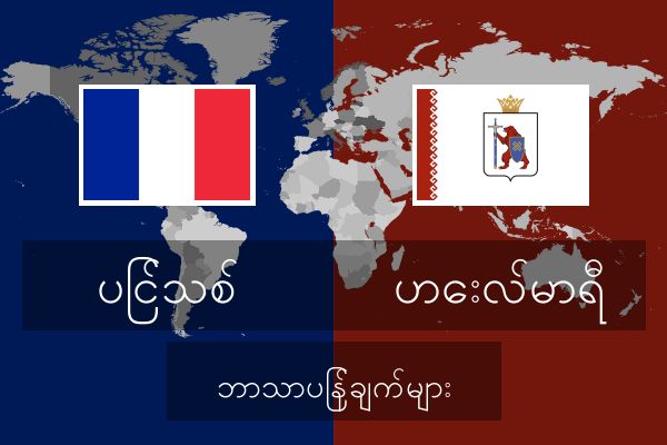  ဟေးလ်မာရီ ဘာသာပြန်ချက်များ