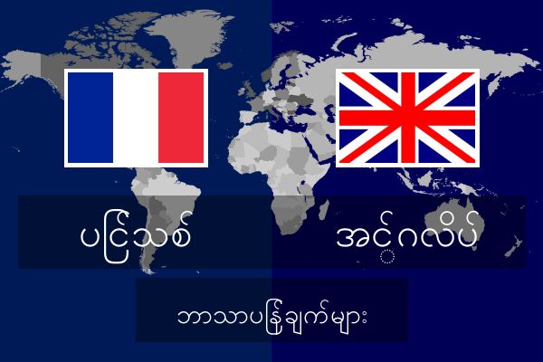  အင်္ဂလိပ် ဘာသာပြန်ချက်များ