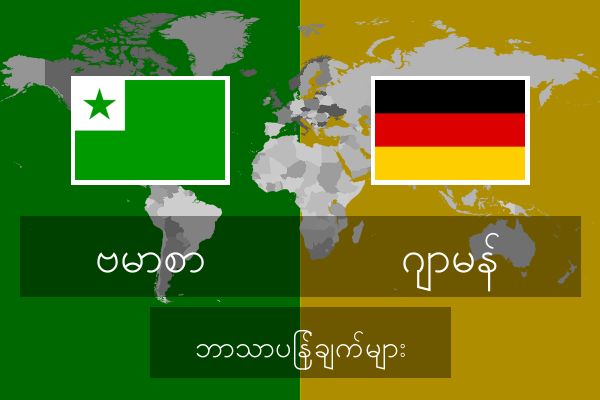  ဂျာမန် ဘာသာပြန်ချက်များ