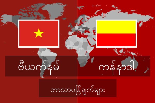  ကန်နာဒါ ဘာသာပြန်ချက်များ