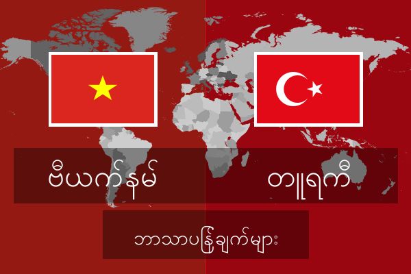  တူရကီ ဘာသာပြန်ချက်များ