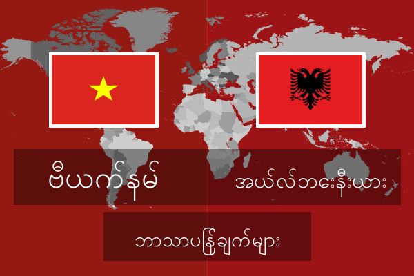  အယ်လ်ဘေးနီးယား ဘာသာပြန်ချက်များ