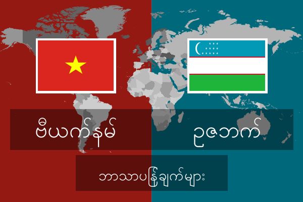  ဥဇဘက် ဘာသာပြန်ချက်များ