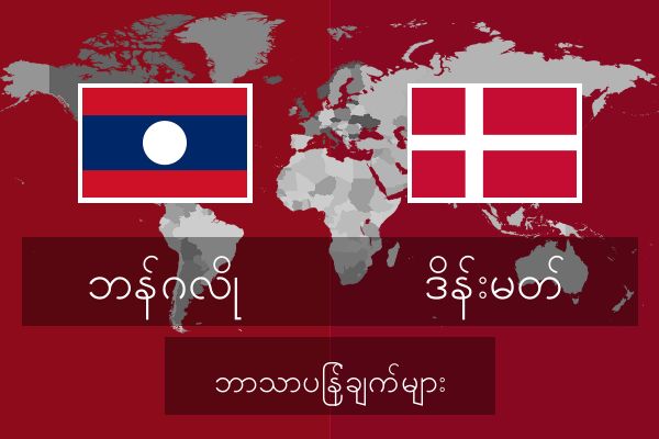  ဒိန်းမတ် ဘာသာပြန်ချက်များ
