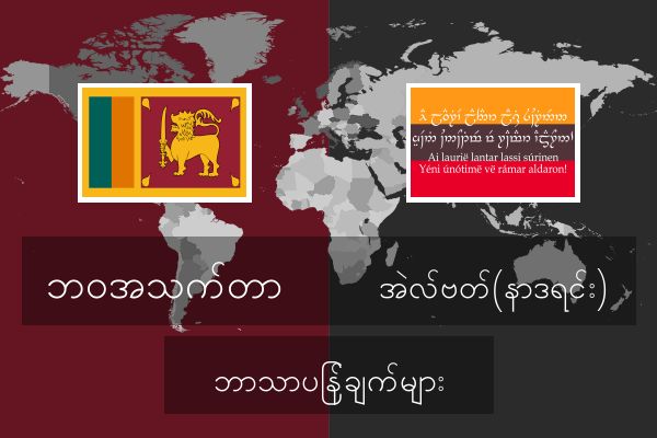  အဲလ်ဗတ်(နာဒရင်း) ဘာသာပြန်ချက်များ