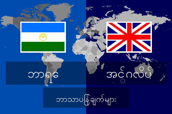  အင်္ဂလိပ် ဘာသာပြန်ချက်များ